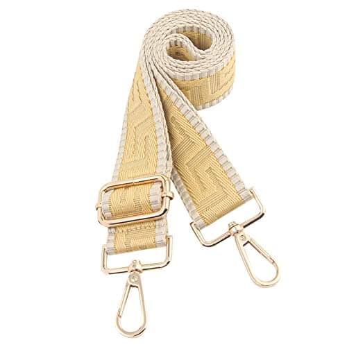 Chushui Replacement Crossbody Shoulder Strap for Handbag — Jacquard Beige