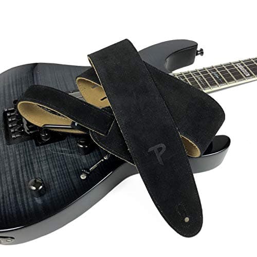 Perri's Leather Soft Suede Adjustable Guitar Straps