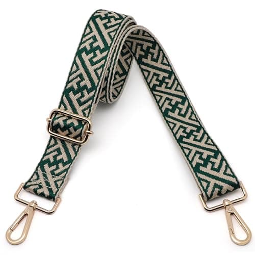 Adjustable Crossbody Purse Strap for Kolti Handbags — Gold Buckle-398