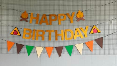 Outdoor Adventure Birthday Party Decorations