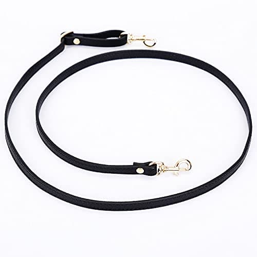 VanEnjoy Genuine Leather Crossbody Strap Replacement - 1/2" Width, 25-51" Length