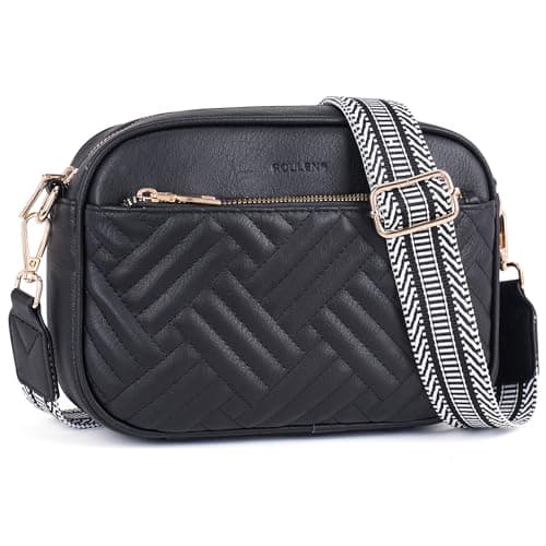 Trendy Quilted Crossbody Bags for Women with Card Slots