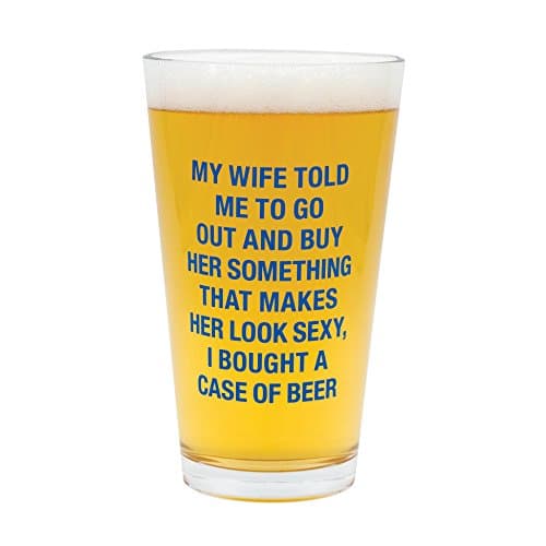 Face Designs Pint Glass Set - 16 oz, Clear