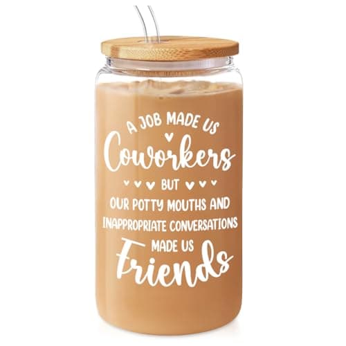 Future Mrs Glass Coffee Cup with Bamboo Lid and Straw - Bridal Shower Gift for Bride-to-be — Coworker