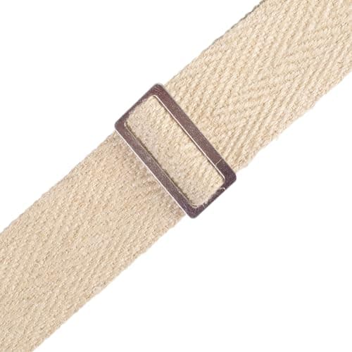 Levy's Natural 2" Wide Hemp Webbing Guitar Strap (MH8P-NAT)