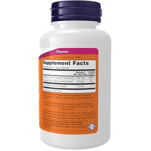 Vitamin C-500 Calcium Ascorbate, Antioxidant Protection*, 100 Veg Capsules