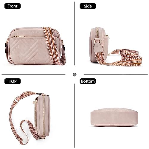 BOSTANTEN Quilted Crossbody Bags for Women