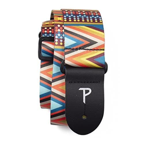 Perri's Leathers Ltd. Metallica Polyester Guitar Strap - Ride the Lightning (LPCP-257) — Aztec