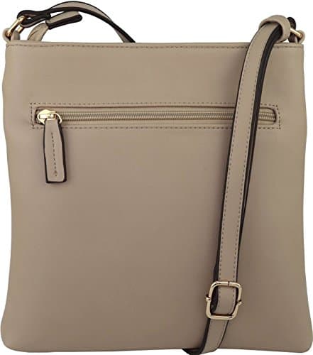 B BRENTANO Vegan Leather Medium Crossbody Purse