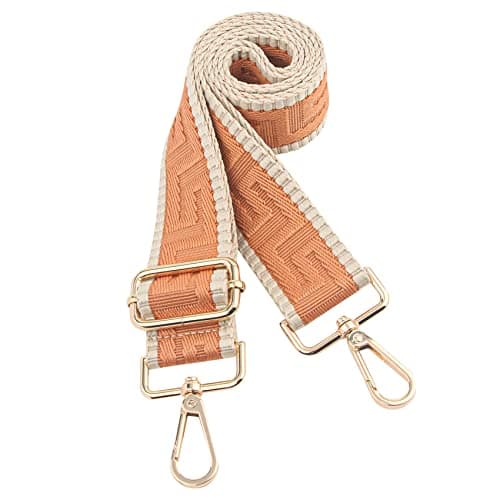 Chushui Replacement Crossbody Shoulder Strap for Handbag — Jacquard Orange
