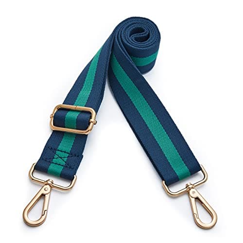 Adjustable Crossbody Purse Strap for Kolti Handbags — Gold Buckle-11