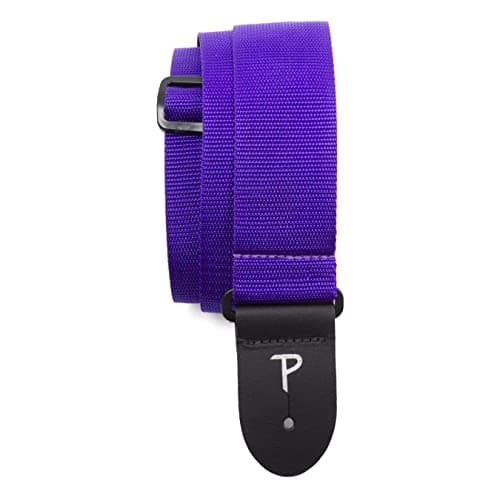 Perri's Leathers Ltd. Metallica Polyester Guitar Strap - Ride the Lightning (LPCP-257) — Purple