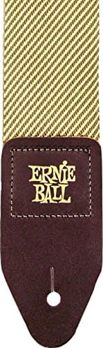Ernie Ball Tweed Yellow Guitar Strap