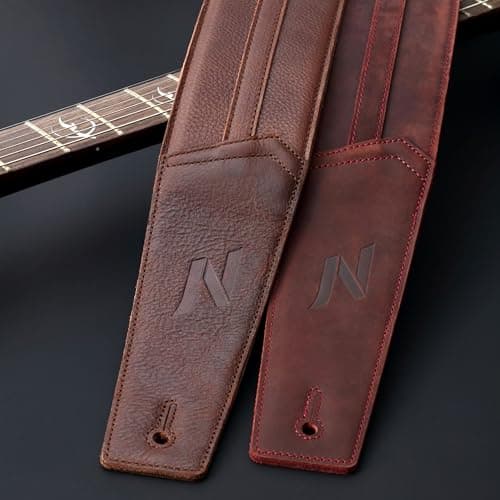 Nefelibata 3 Guitar Strap with Foam Padding and Cable Storage Loop
