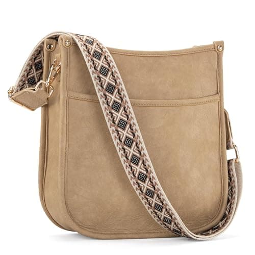 Montana West Women's Crossbody Hobo Shoulder Bags — B-khaki