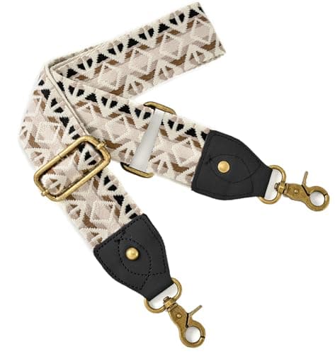Guitar Style Crossbody Bag with Wide Shoulder Strap — Cblackleather39