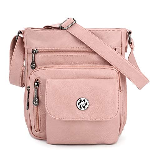 Angel Kiss Vegan Leather Crossbody Bag for Women Adjustible Strap — 9pinx