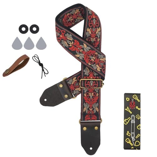 Best Jacquard Embroidery Cotton Guitar Straps for Friends with Picks and Locks
| Perfect Jacquard Embroidery Cotton Guitar Straps for Friends with Picks, Locks and Button
| Best Gift Jacquard Embroidery Cotton Guitar Straps with Picks, Locks and But 