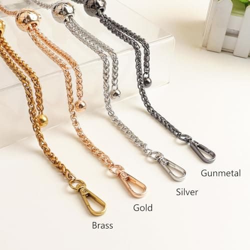 BeautLeGAN Thin Purse Chain Strap - 51 Inch Adjustable Bag Baggage Replacement