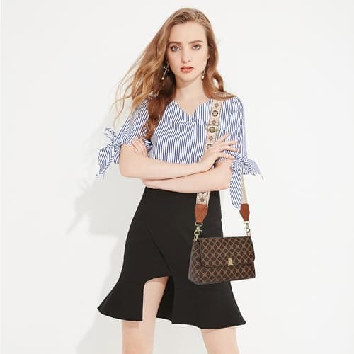RETMODEL Retro Jacquard Multi-Pattern Adjustable Shoulder Strap