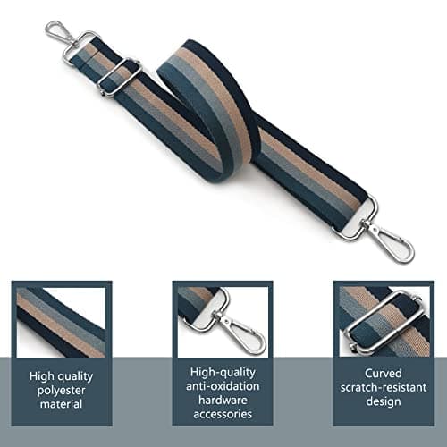 Zalaxt Wide Shoulder Strap for Crossbody Bag Purse