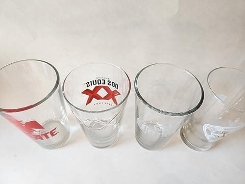 Mexico Beer Pint Glass Set - 4 Pack