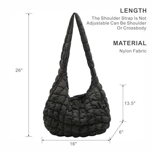 Stylish Puffer Tote Bag for Women