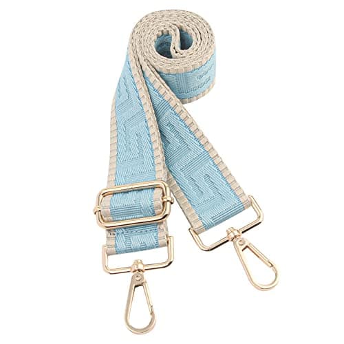 Chushui Replacement Crossbody Shoulder Strap for Handbag — Jacquard Light Blue