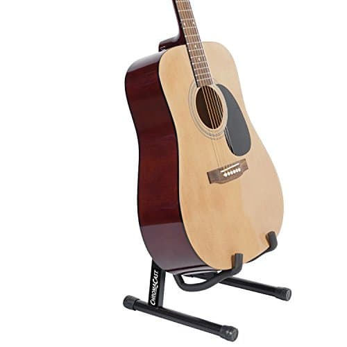 ChromaCast Mini A-Frame Guitar Stand, Blackegisabetween25-35charactersforguitarstands.