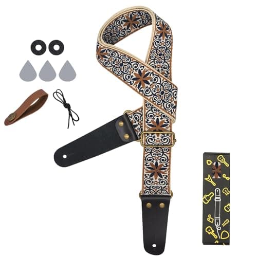 Best Jacquard Embroidery Cotton Guitar Straps for Friends with Picks and Locks
| Perfect Jacquard Embroidery Cotton Guitar Straps for Friends with Picks, Locks and Button
| Best Gift Jacquard Embroidery Cotton Guitar Straps with Picks, Locks and But 