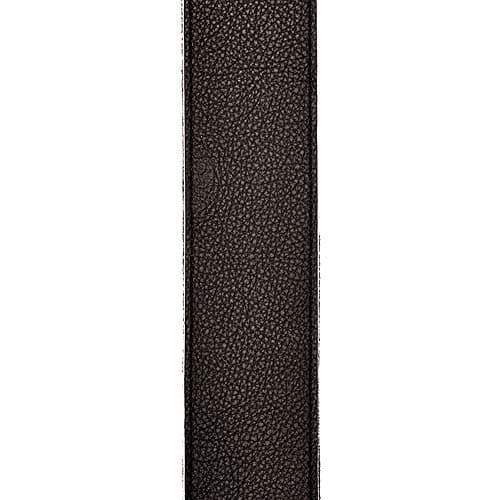 D'Addario Locking Leather Guitar Strap - Black