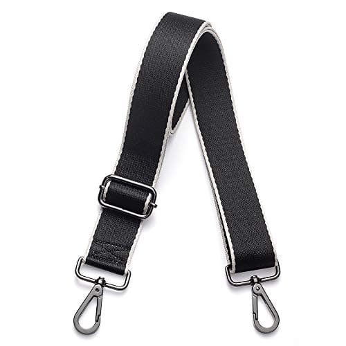 Adjustable Crossbody Purse Strap for Kolti Handbags — Gun Metal Buckle-20