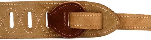 Levy's 2" Brown Suede Leather Strap