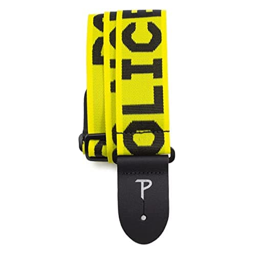 Perri's Leathers Ltd. Metallica Polyester Guitar Strap - Ride the Lightning (LPCP-257) — Police Line