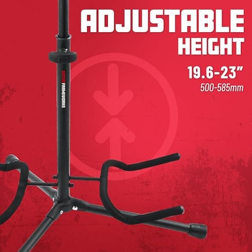 Gator Frameworks Double Electric/Acoustic Guitar Stand (GFW-GTR-2000)
