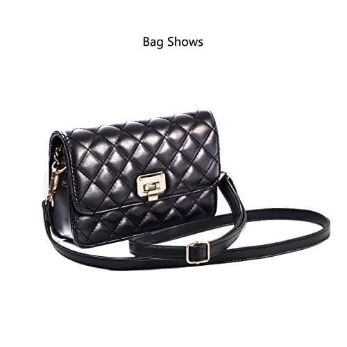 Xiazw Adjustable Soft PU Leather Shoulder Crossbody Purse Bag Strap Replacement