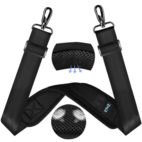 ZINZ Universal Bag Strap - Ultra-Thick, Breathable, Adjustable, Heavy-Duty TW01B07 — B01k01