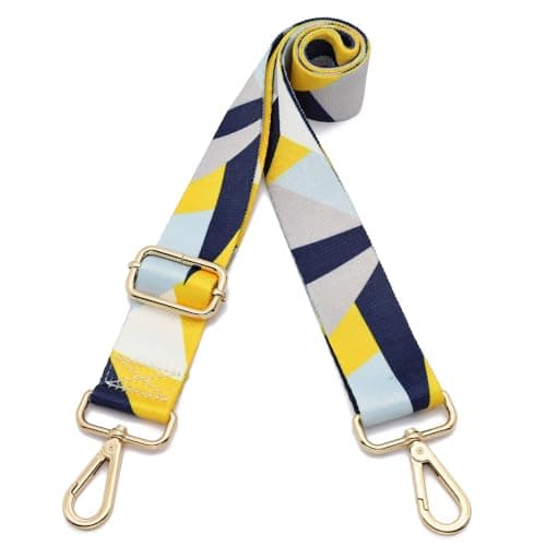 Adjustable Crossbody Purse Strap for Kolti Handbags — Gold Buckle-270