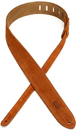 Levy's 2" Brown Suede Leather Strap — Honey