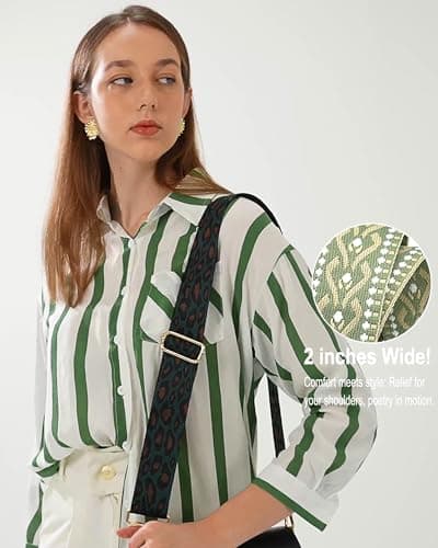 GIINJKGO Purse & Crossbody Guitar Strap Replacement