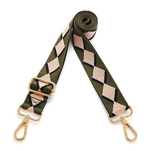 Adjustable Crossbody Purse Strap for Kolti Handbags — Gold Buckle-29