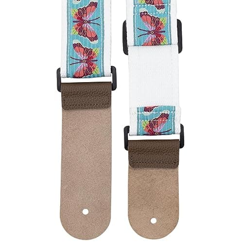 ZANQANO Vintage Jacquard Weave Guitar & Bass Strap