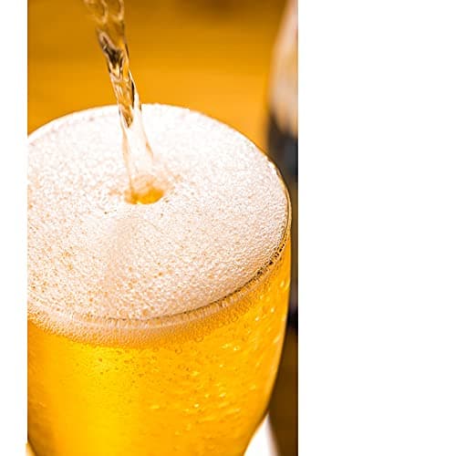 18oz Classic Craft Beer Glasses - Set of 6 Pilsner Glasses for Men