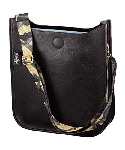 Vegan Leather Crossbody Bag with Adjustable Strap
