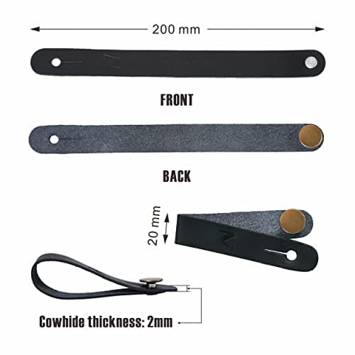 Leather Guitar Strap Lock with Free Pair Strap Locks