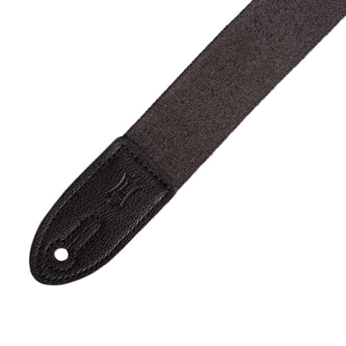Levy's 1.5" Kids Guitar Strap with Tri-Glide Adjustment - Black