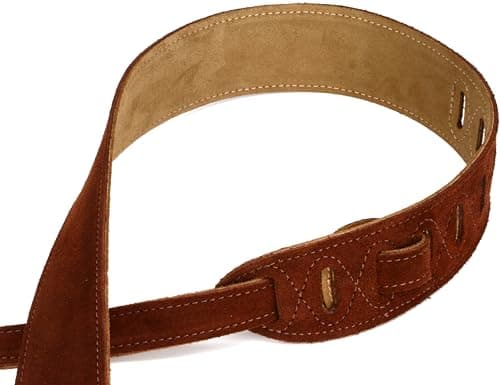 Levy's 2" Brown Suede Leather Strap