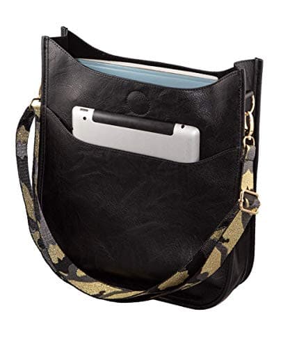Vegan Leather Crossbody Bag with Adjustable Strap