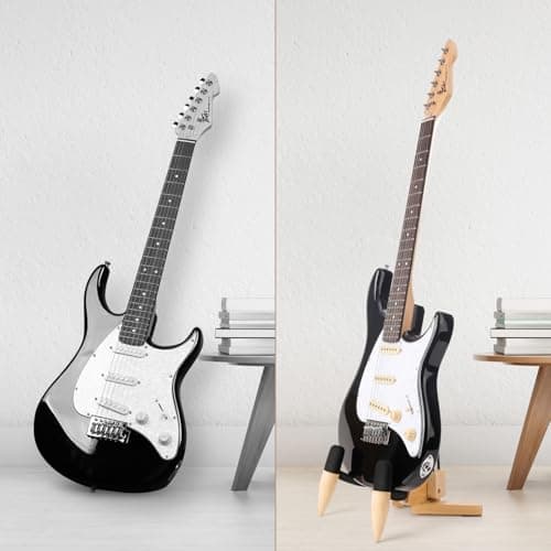 DIDA Portable Electric/Bass Guitar Floor Stand with Non-Slip Rubbers