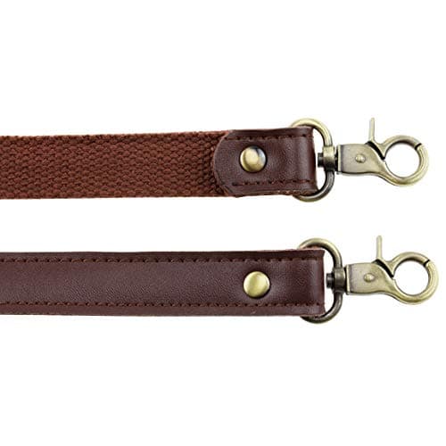 A Allzedream Genuine Leather Handbag Shoulder Strap & Replacement Purse 2 Pack
